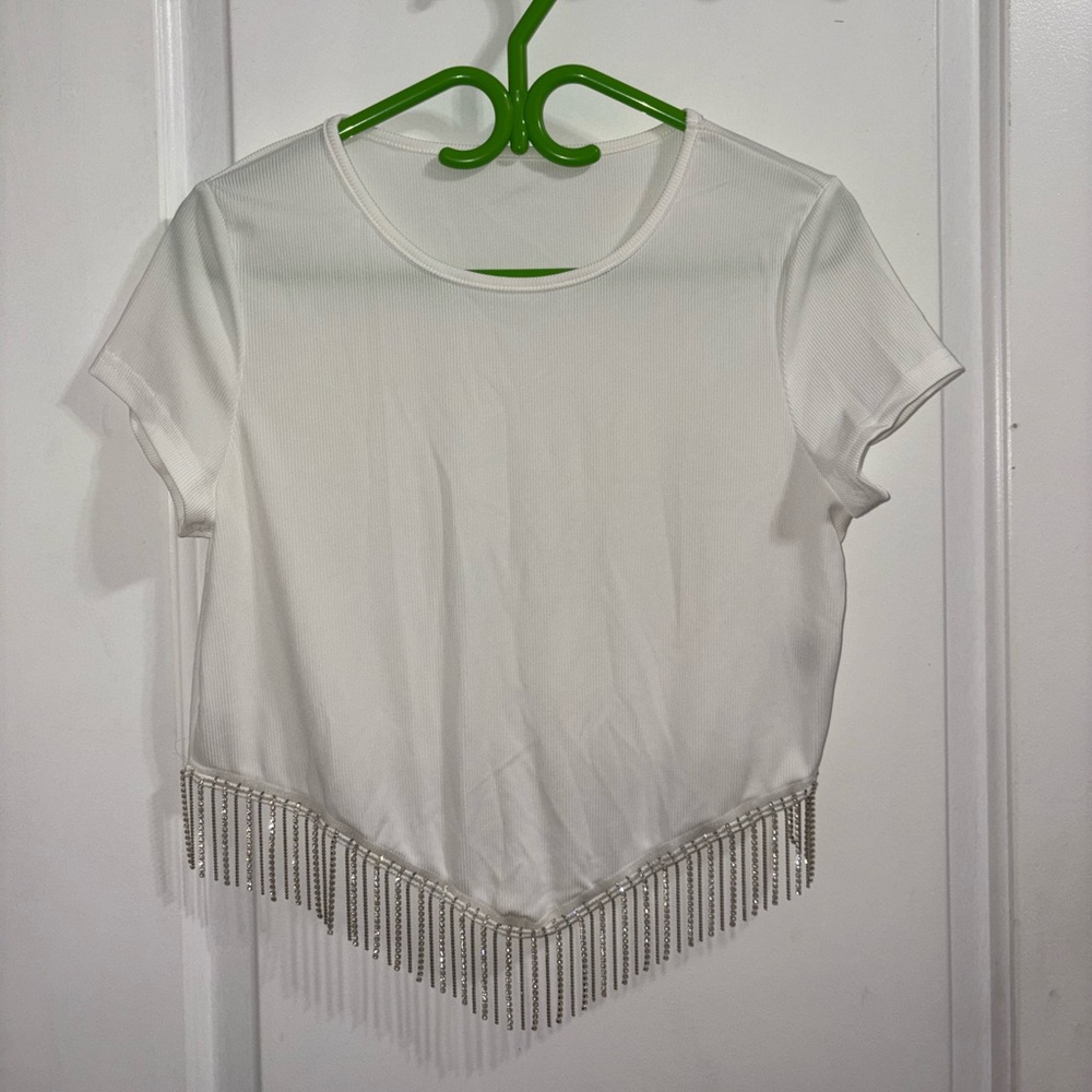 SHEIN Cropped Rave Top - Picture 7 of 10